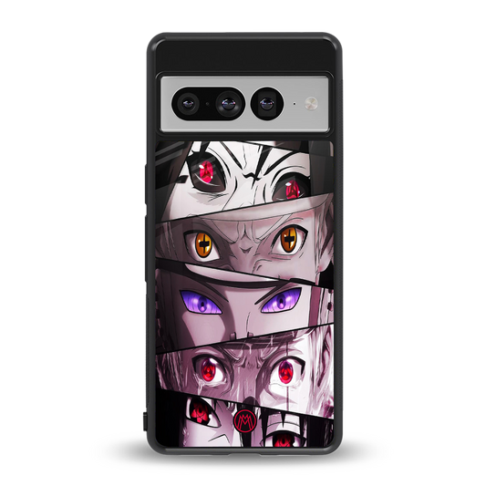 rinnegan back phone cover | glass case for google pixel 7 pro