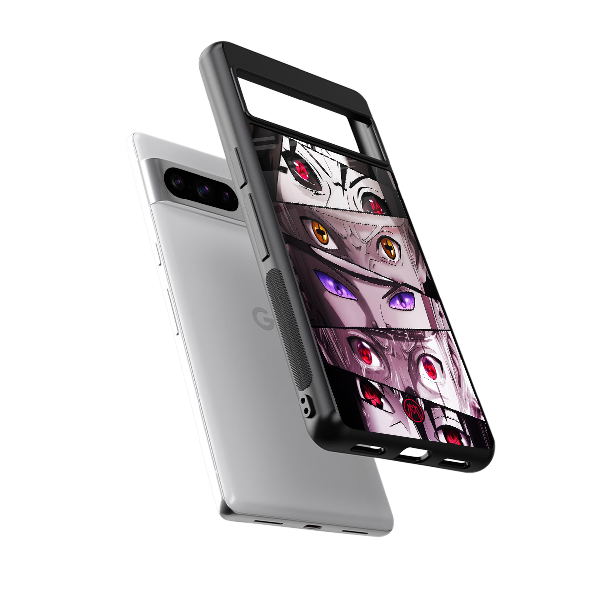 rinnegan back phone cover | glass case for google pixel 8 pro
