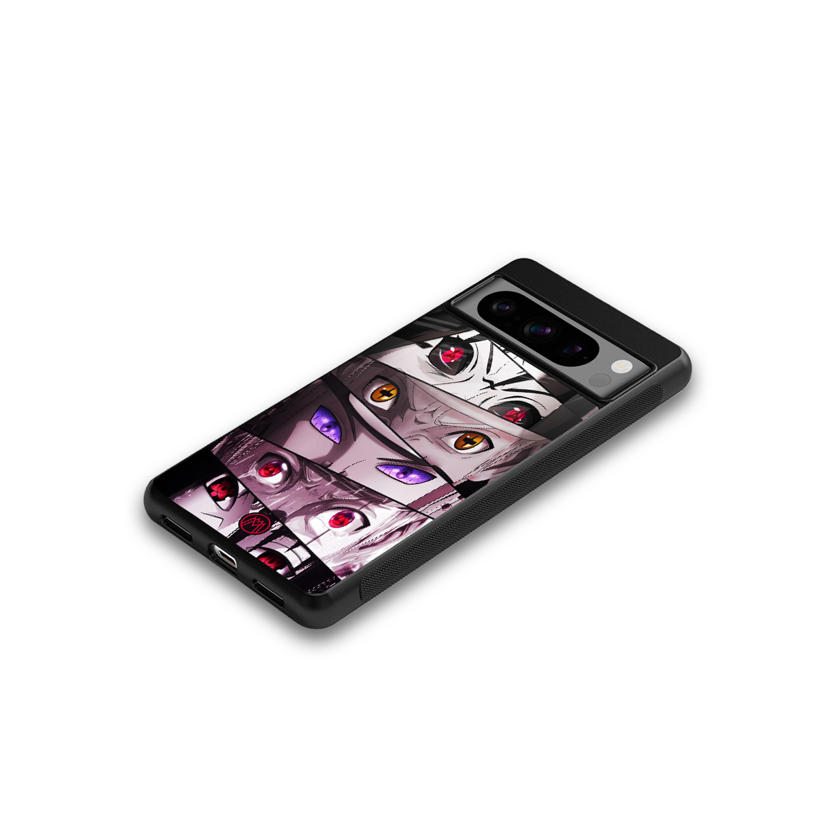 rinnegan back phone cover | glass case for google pixel 8 pro