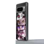 rinnegan back phone cover | glass case for google pixel 8 pro