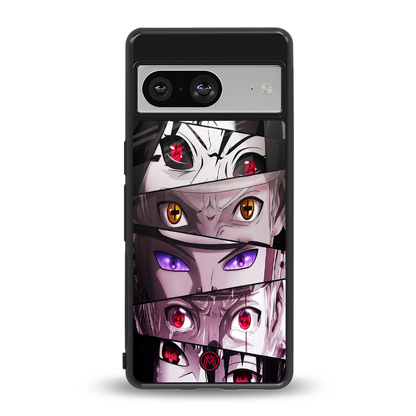 rinnegan back phone cover | glass case for Google Pixel 8