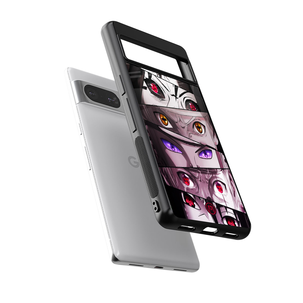 rinnegan back phone cover | glass case for Google Pixel 8