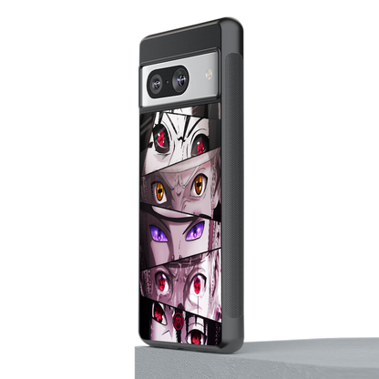 rinnegan back phone cover | glass case for Google Pixel 8