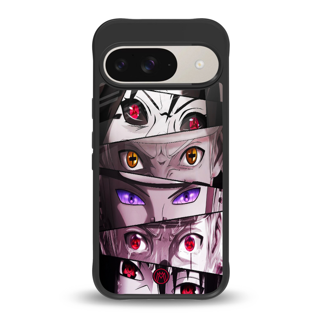 rinnegan back phone cover | glass case for google pixel 9
