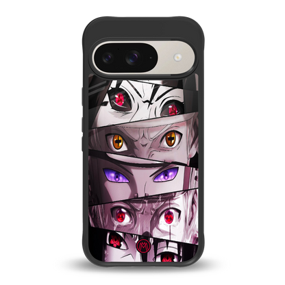 rinnegan back phone cover | glass case for google pixel 9