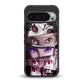 rinnegan back phone cover | glass case for google pixel 9 pro