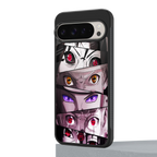 rinnegan back phone cover | glass case for google pixel 9 pro