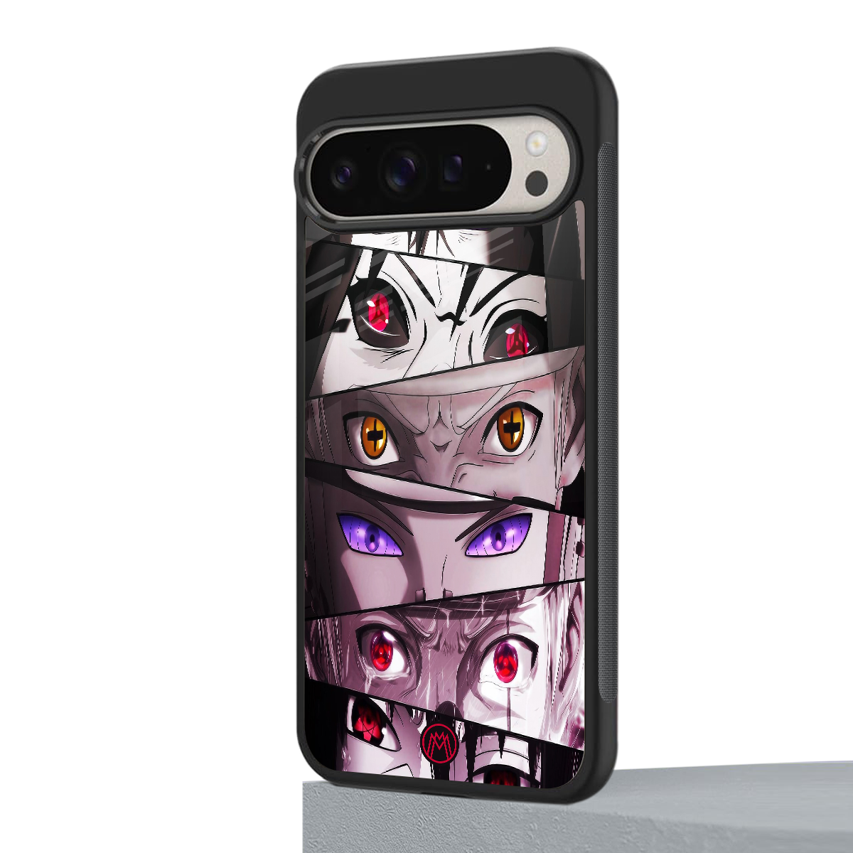 rinnegan back phone cover | glass case for google pixel 9 pro