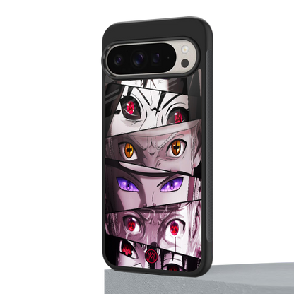 rinnegan back phone cover | glass case for google pixel 9 pro