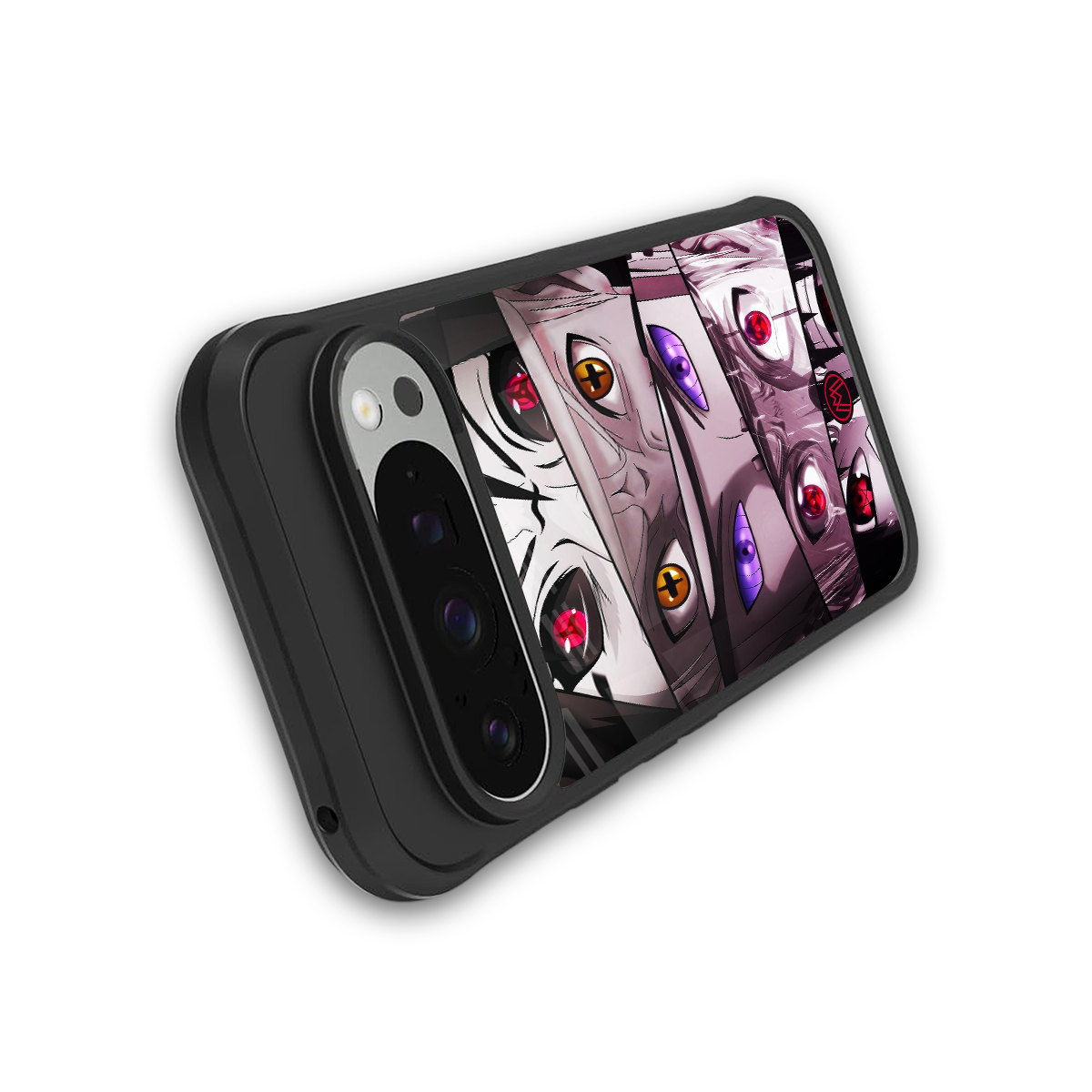 rinnegan back phone cover | glass case for google pixel 9 pro xl