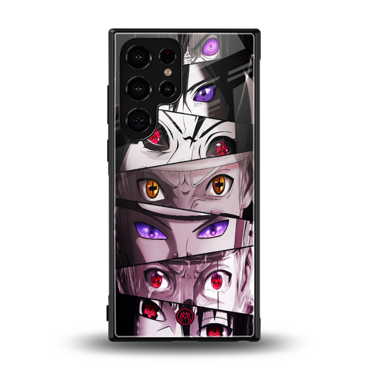 rinnegan back phone cover | glass case for samsung galaxy s24 ultra