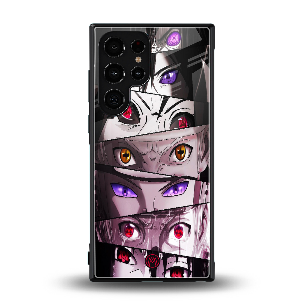 rinnegan back phone cover | glass case for samsung galaxy s23 ultra