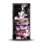 rinnegan back phone cover | glass case for samsung galaxy s23 ultra
