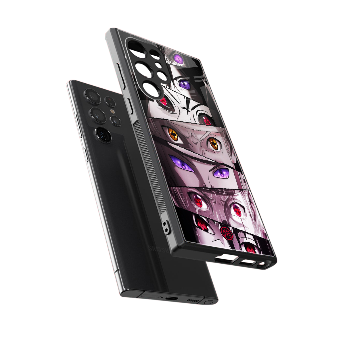 rinnegan back phone cover | glass case for samsung galaxy s24 ultra