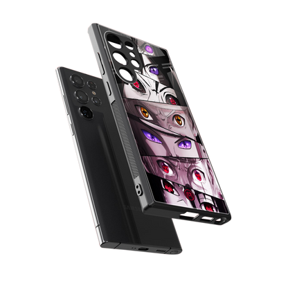 rinnegan back phone cover | glass case for samsung galaxy s23 ultra