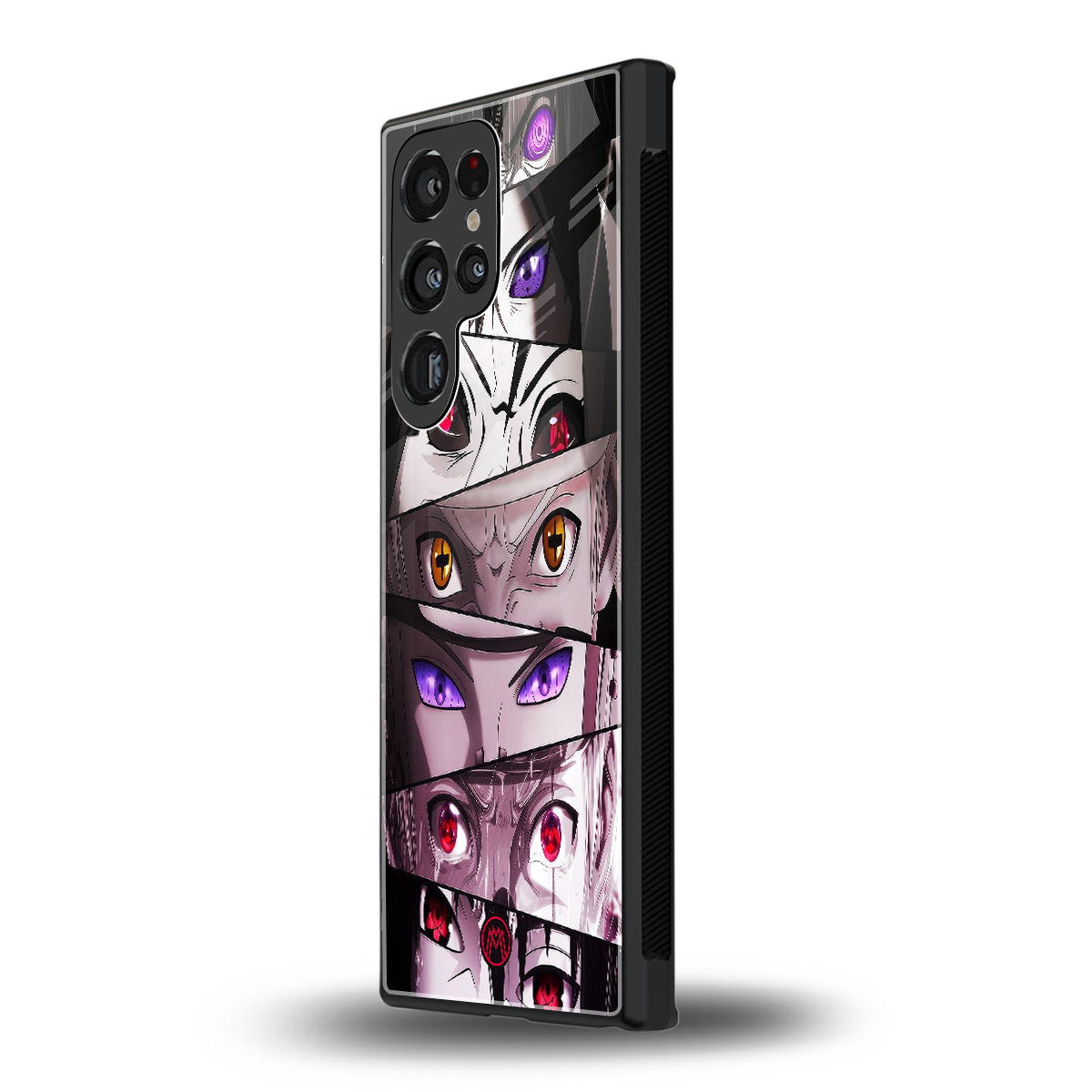 rinnegan back phone cover | glass case for samsung galaxy s24 ultra