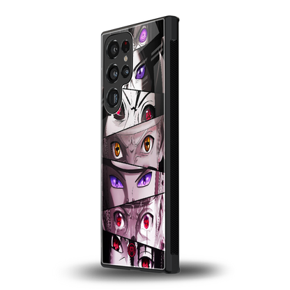 rinnegan back phone cover | glass case for samsung galaxy s24 ultra