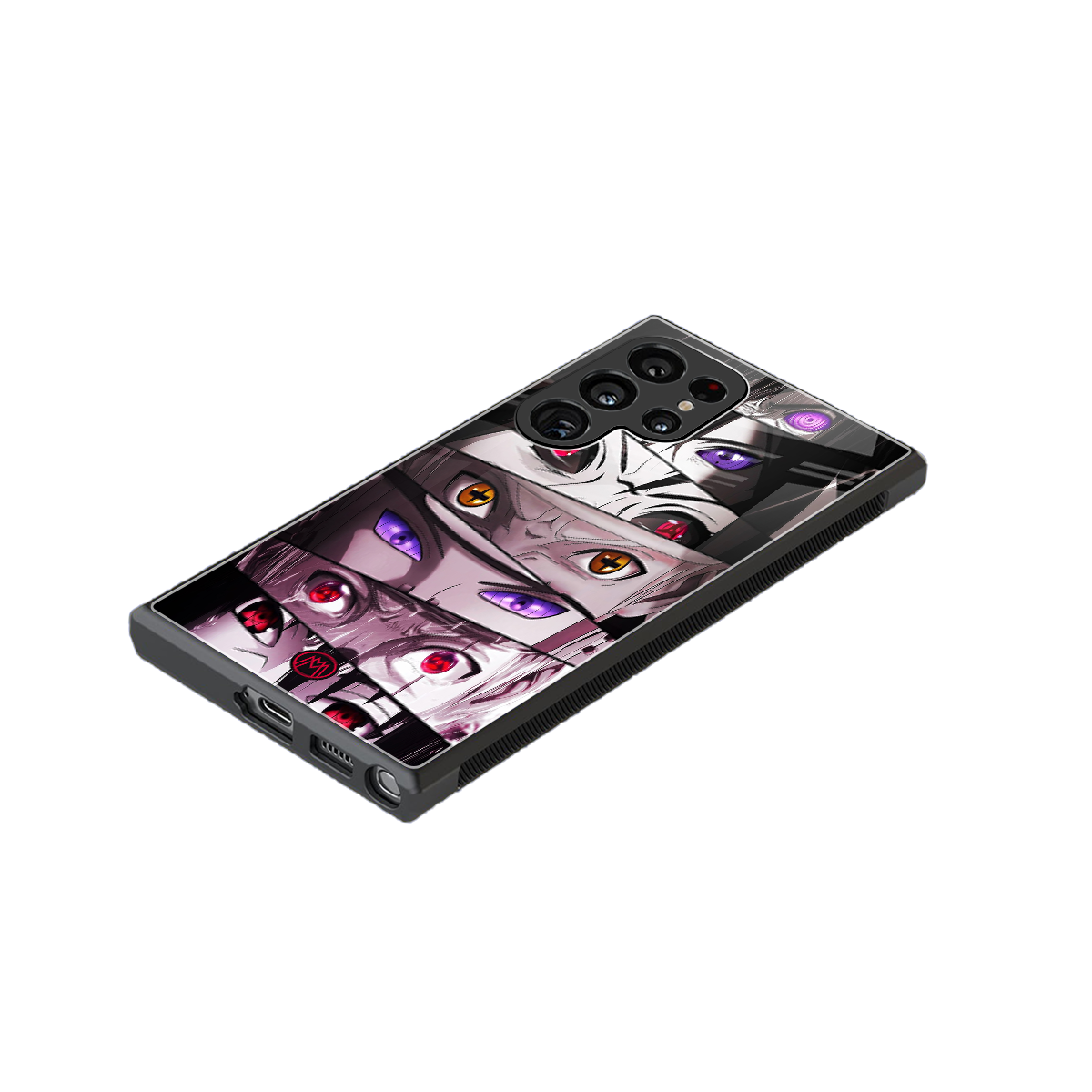 rinnegan back phone cover | glass case for samsung galaxy s24 ultra