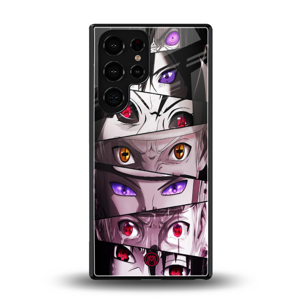 rinnegan back phone cover | glass case for samsung galaxy s25 ultra