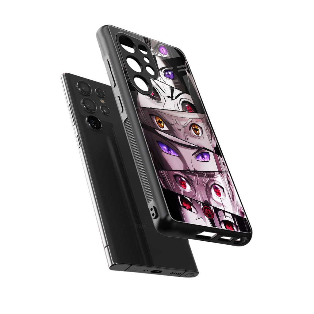 rinnegan back phone cover | glass case for samsung galaxy s25 ultra