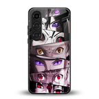 rinnegan back phone cover | glass case for samsung galaxy s24