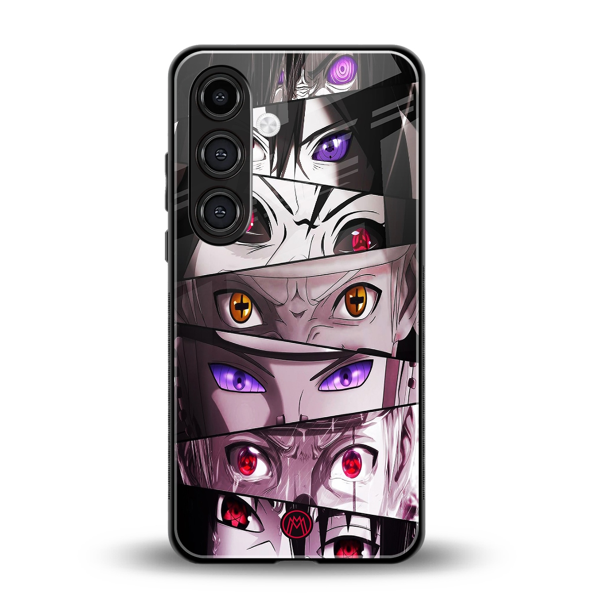 rinnegan back phone cover | glass case for samsung galaxy s23 plus