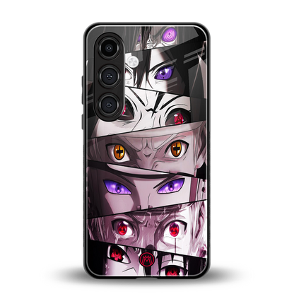 rinnegan back phone cover | glass case for samsung galaxy s24 fe