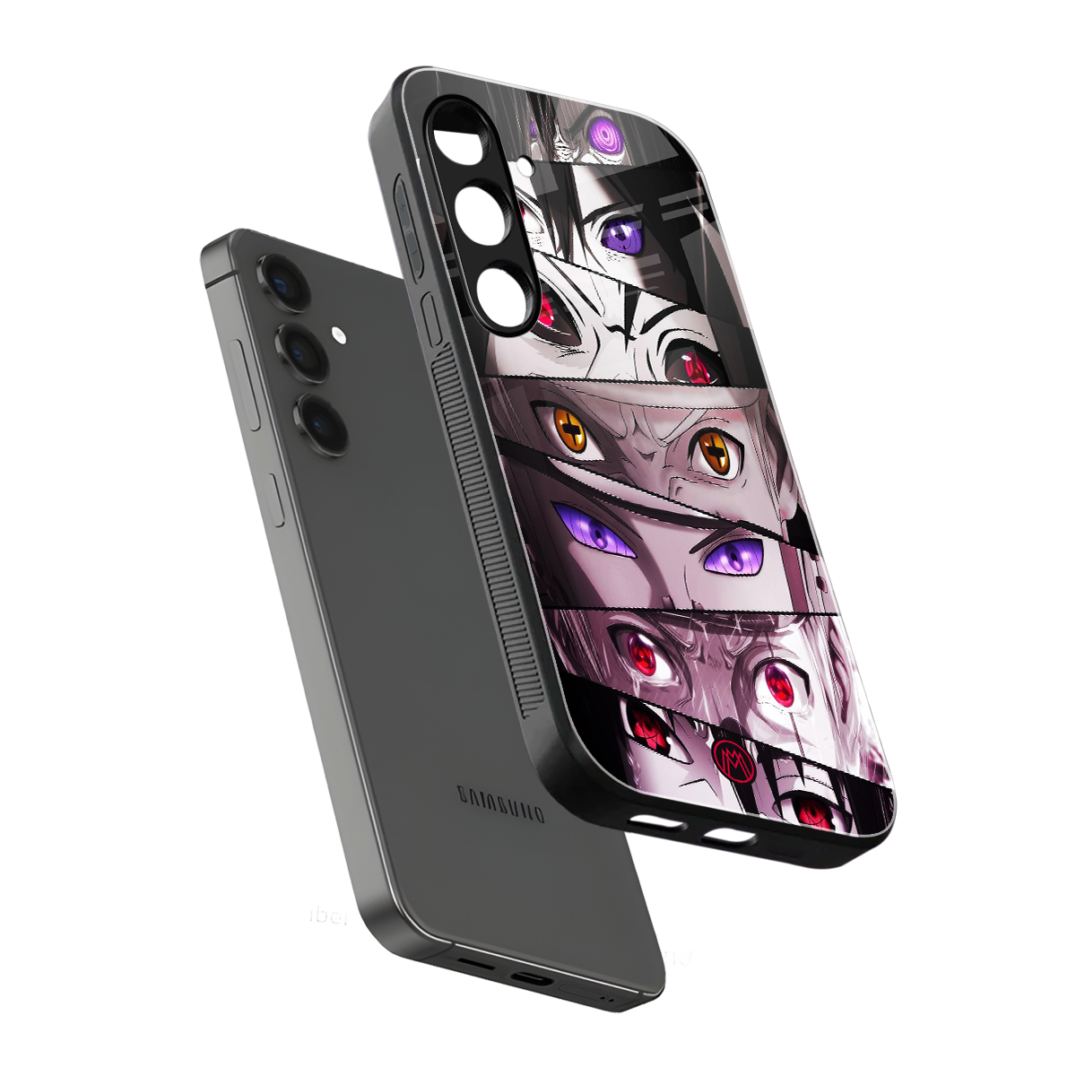 rinnegan back phone cover | glass case for samsung galaxy s23 plus