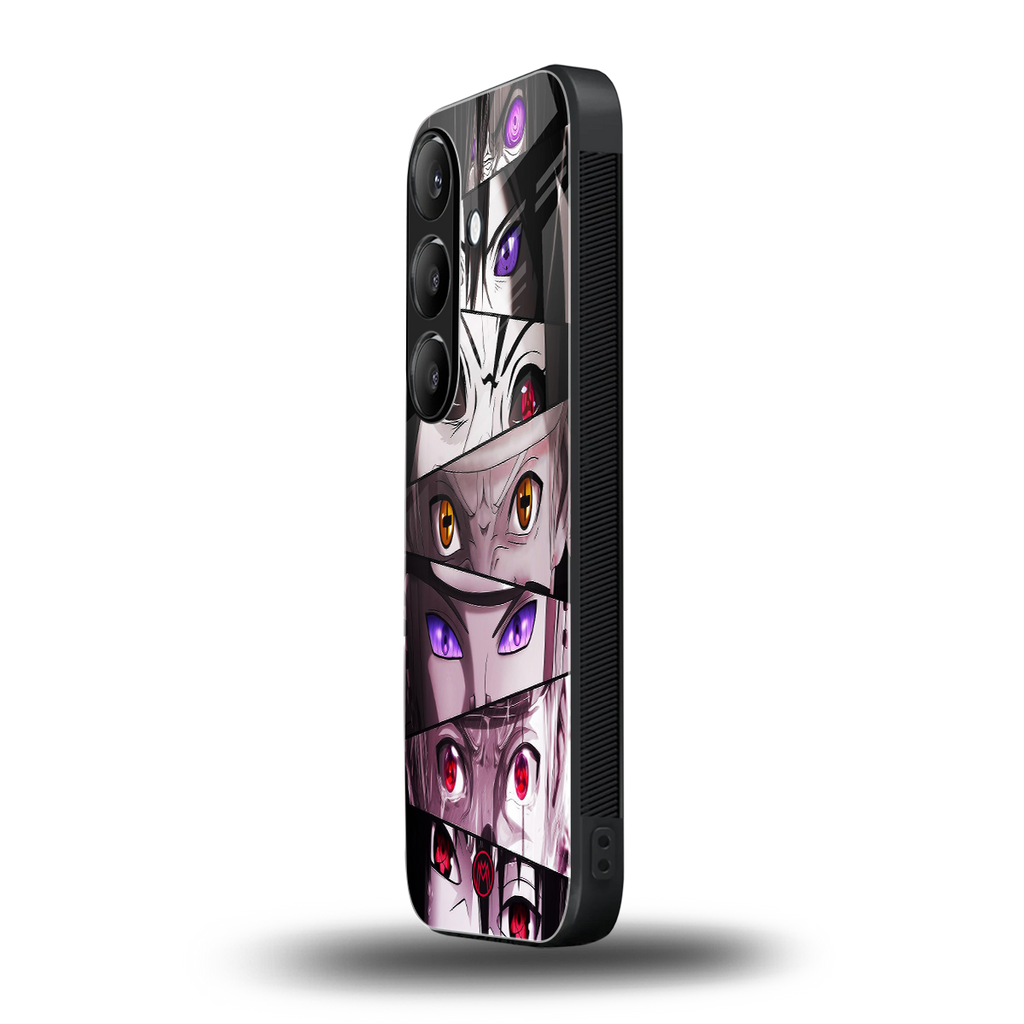 rinnegan back phone cover | glass case for samsung galaxy s24
