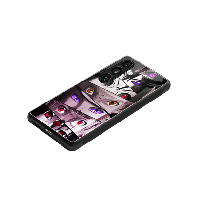 rinnegan back phone cover | glass case for samsung galaxy s24 fe