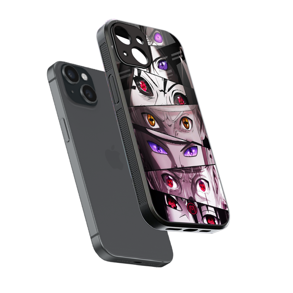 rinnegan back phone cover | glass case for iphone 14