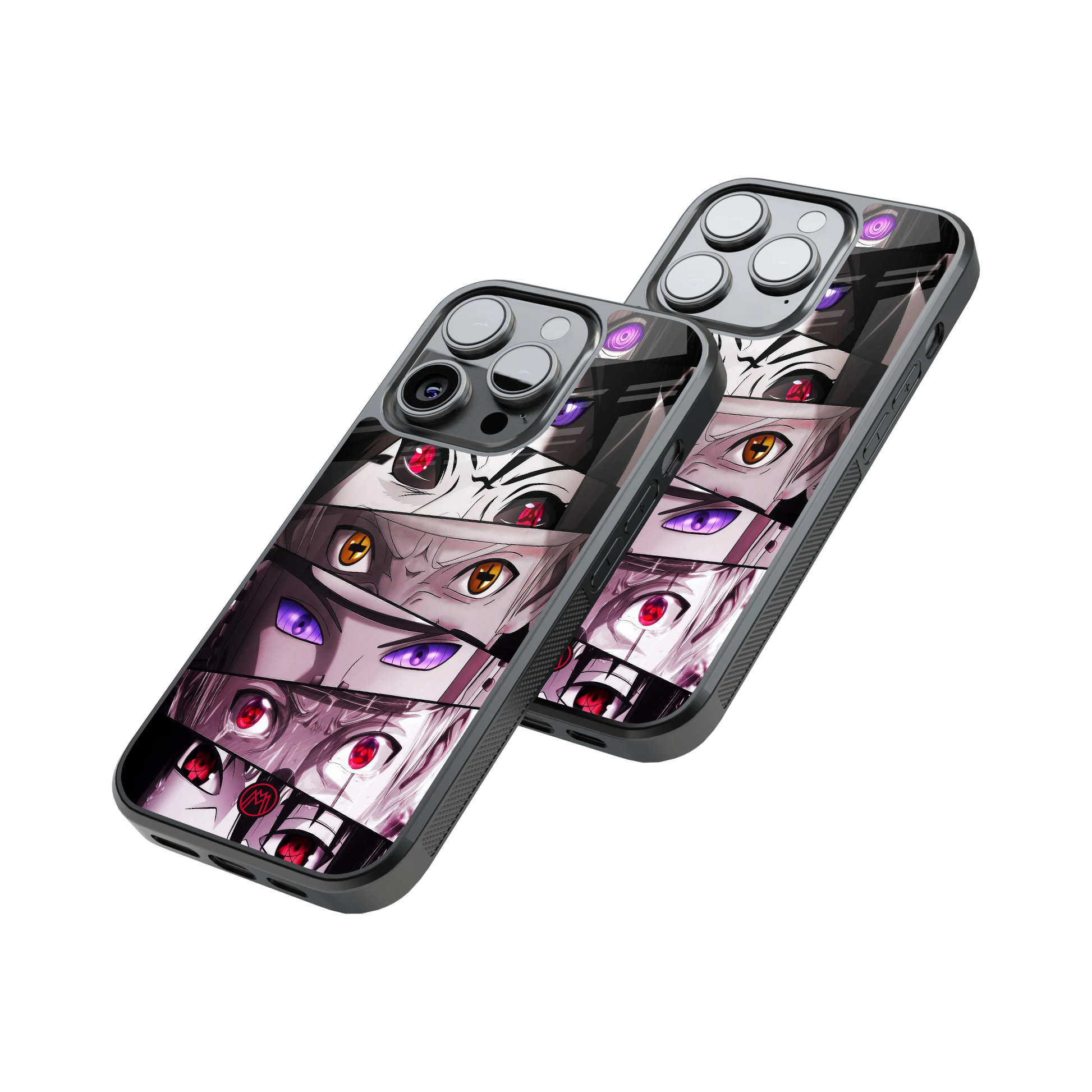 Protective Glass Back Phone Case Compatible with iPhone, Samsung, OnePlus, Pixel & More