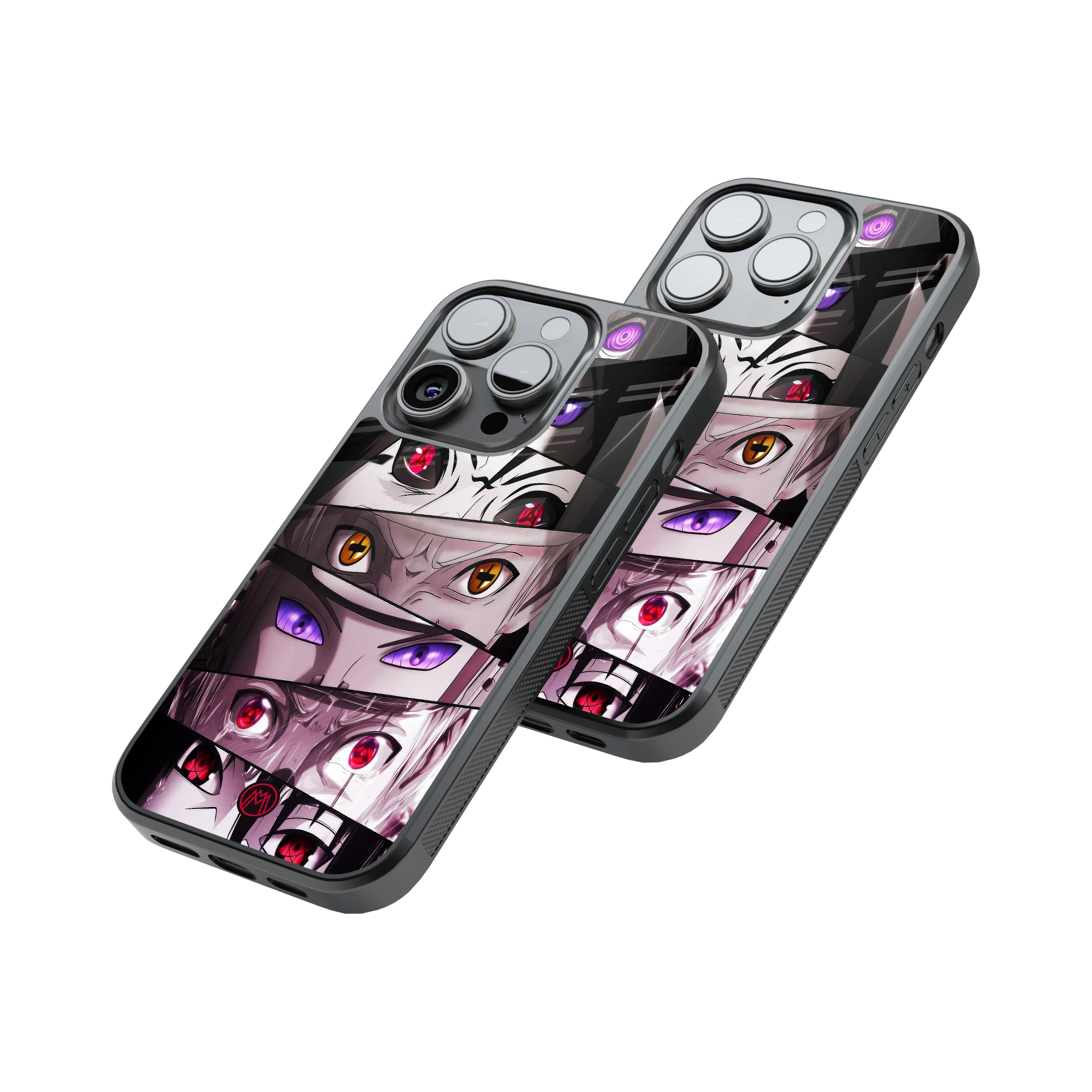 Protective Glass Back Phone Case Compatible with iPhone, Samsung, OnePlus, Pixel & More