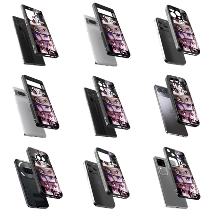Durable Glass Back Mobile Case for iPhone, Samsung, OnePlus, Google Pixel, Redmi, Vivo, Oppo