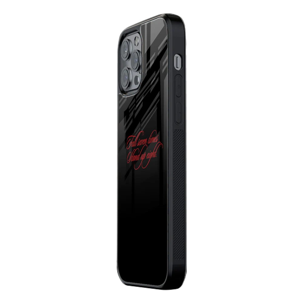Slim Glass Back Phone Case for Multiple Brands iPhone, Samsung, Redmi, OnePlus, Oppo, Vivo