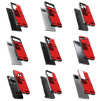 Durable Glass Back Mobile Case for iPhone, Samsung, OnePlus, Google Pixel, Redmi, Vivo, Oppo