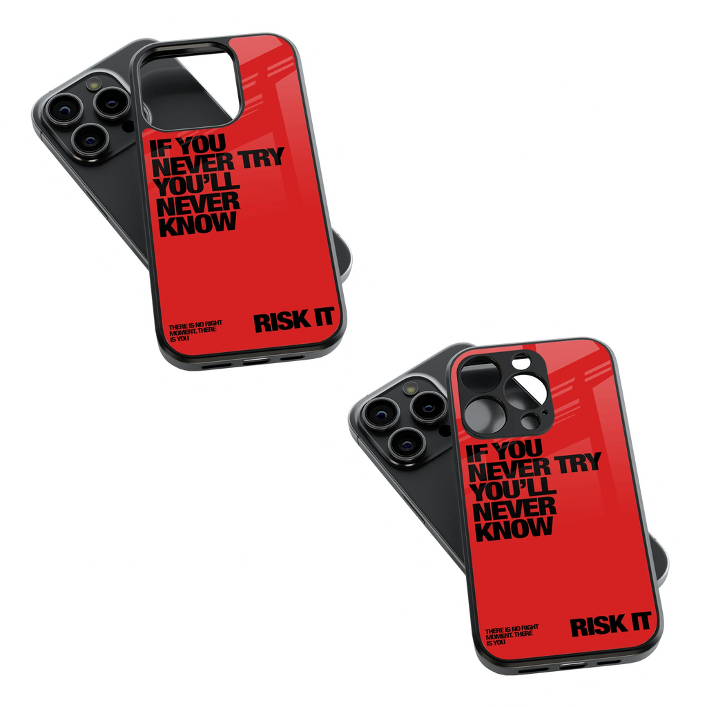 Trendy Glass Back Mobile Case for iPhone, Samsung, Redmi, OnePlus, Google Pixel, Motorola