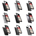 Durable Glass Back Mobile Case for iPhone, Samsung, OnePlus, Google Pixel, Redmi, Vivo, Oppo