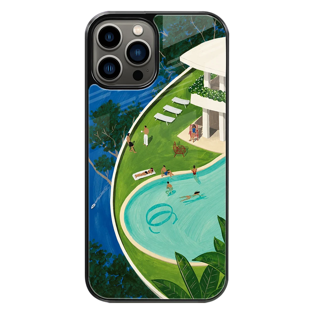 Premium Glass Back Mobile Phone Cover for iPhone, Samsung, OnePlus, Google Pixel, Redmi, Oppo, Vivo & Realme