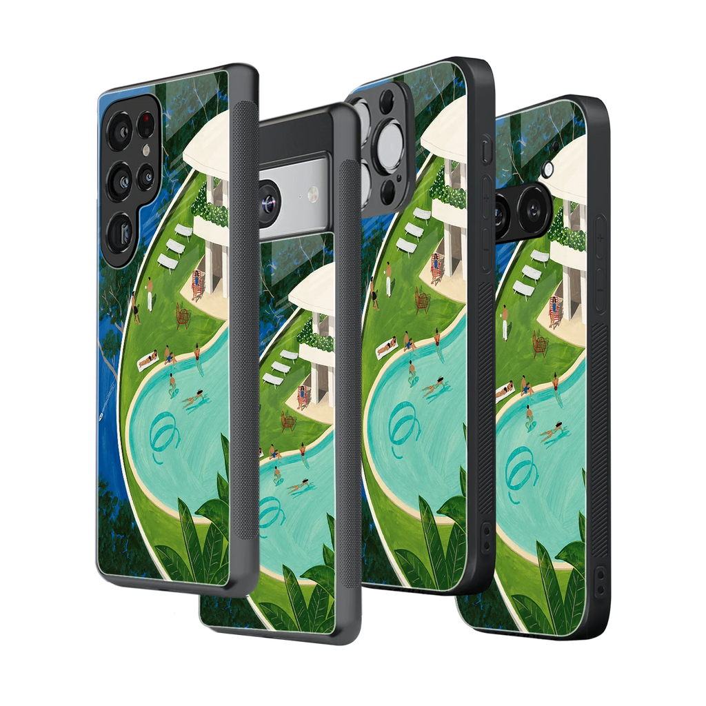 Stylish Glass Back Case for All Smartphones iPhone, Samsung, OnePlus, Pixel, Redmi, Oppo, Vivo, Motorola
