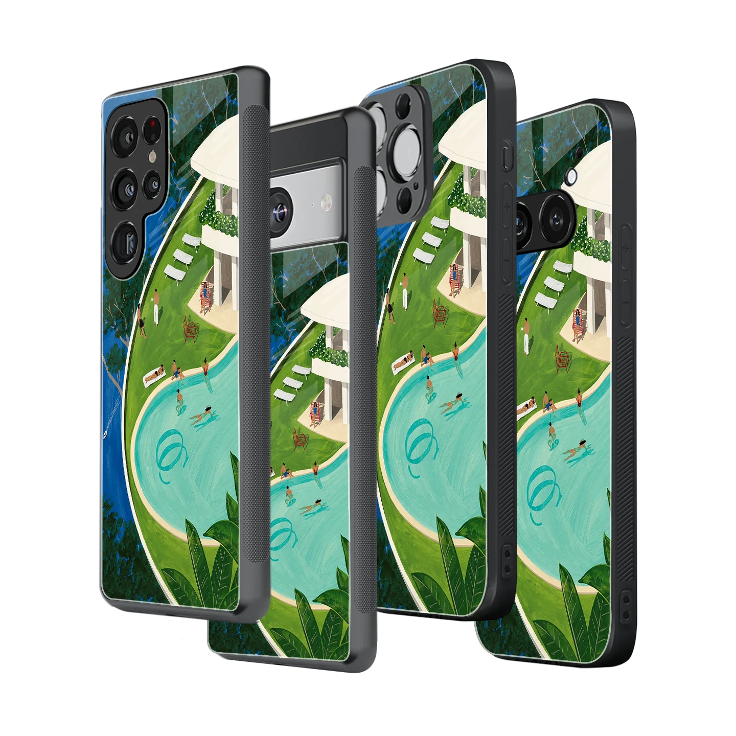 Stylish Glass Back Case for All Smartphones iPhone, Samsung, OnePlus, Pixel, Redmi, Oppo, Vivo, Motorola