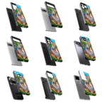 Durable Glass Back Mobile Case for iPhone, Samsung, OnePlus, Google Pixel, Redmi, Vivo, Oppo