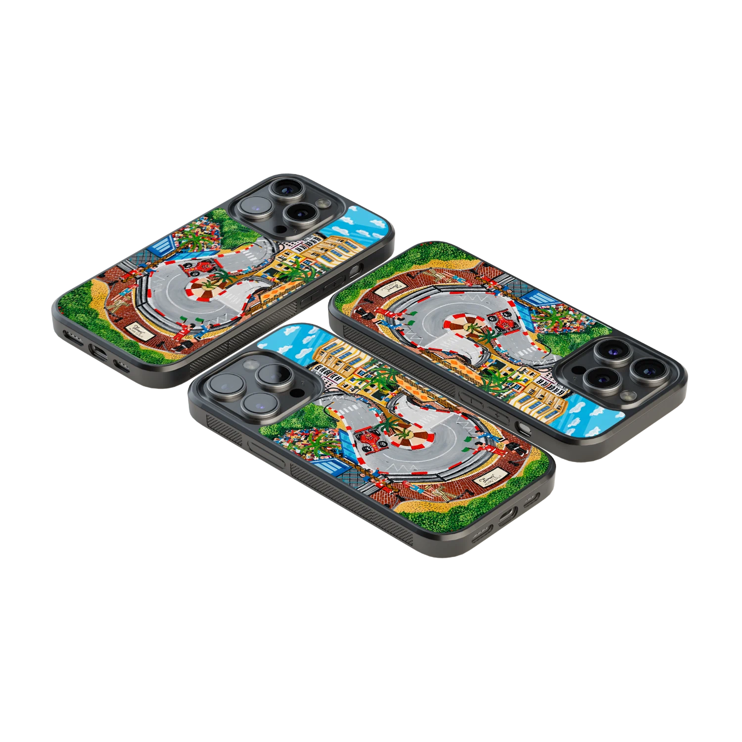 Luxury Glass Back Mobile Cover for iPhone, Samsung Galaxy, OnePlus, Pixel, Redmi & More