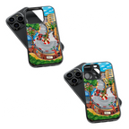 Trendy Glass Back Mobile Case for iPhone, Samsung, Redmi, OnePlus, Google Pixel, Motorola