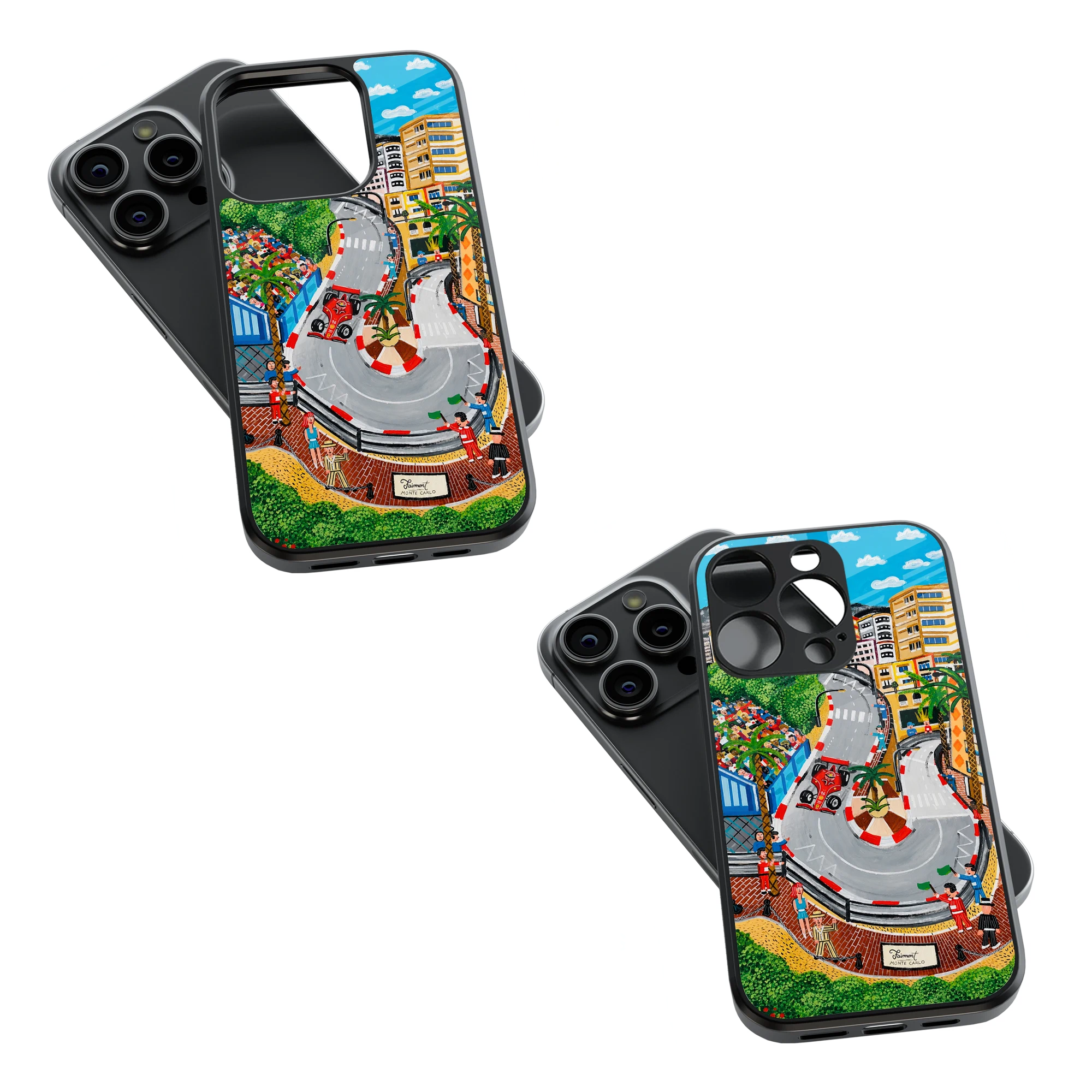 Trendy Glass Back Mobile Case for iPhone, Samsung, Redmi, OnePlus, Google Pixel, Motorola