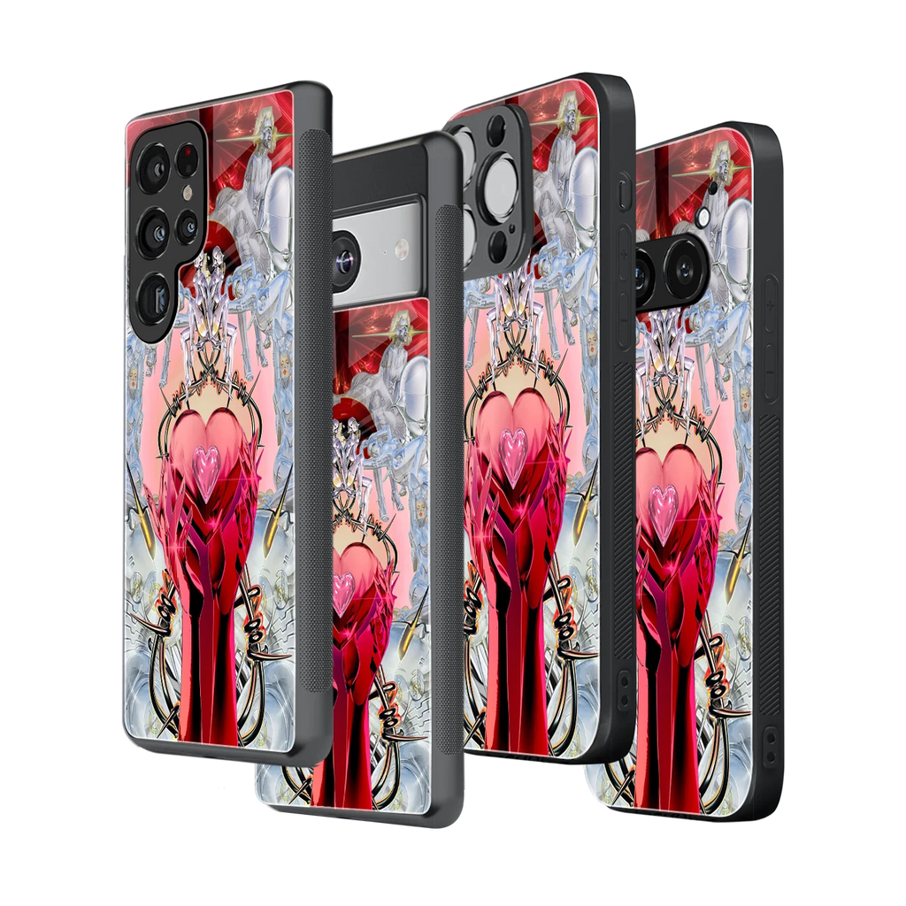 Stylish Glass Back Case for All Smartphones iPhone, Samsung, OnePlus, Pixel, Redmi, Oppo, Vivo, Motorola