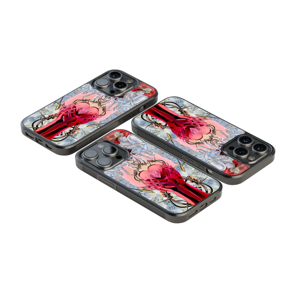 Luxury Glass Back Mobile Cover for iPhone, Samsung Galaxy, OnePlus, Pixel, Redmi & More