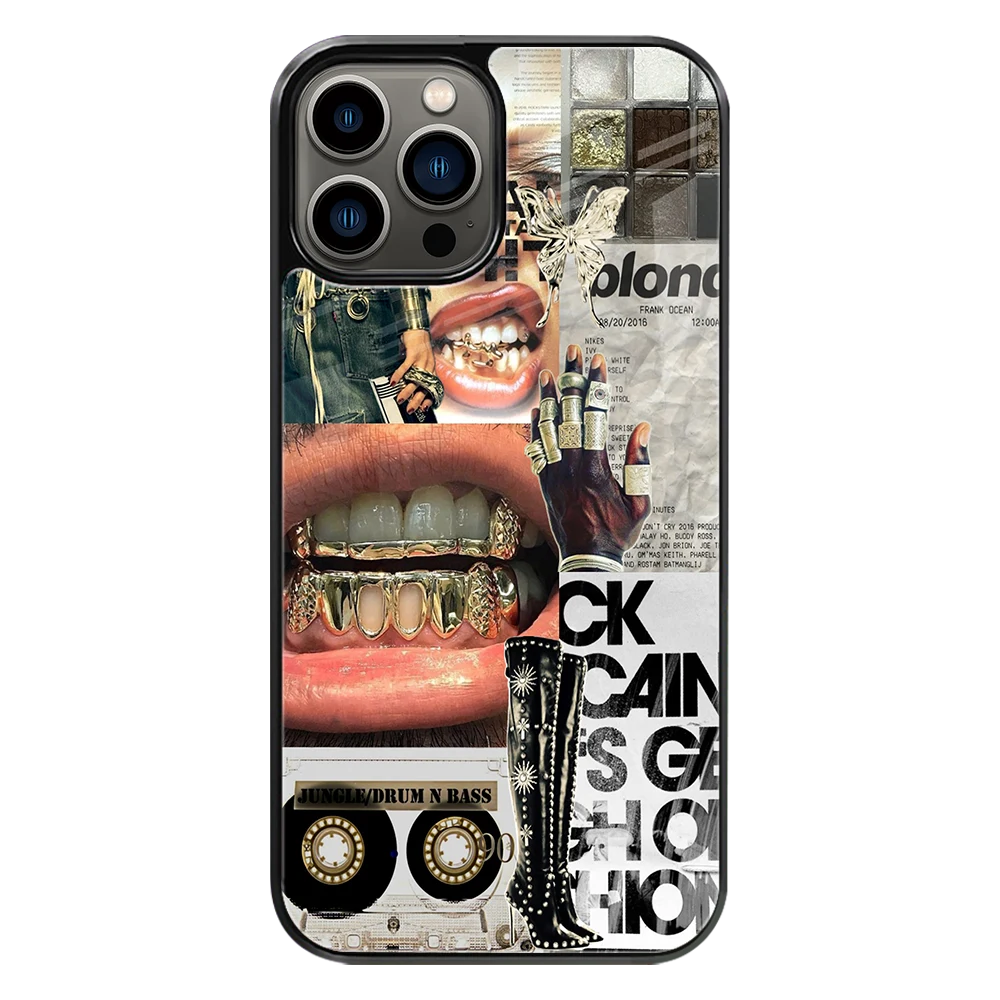 Premium Glass Back Mobile Phone Cover for iPhone, Samsung, OnePlus, Google Pixel, Redmi, Oppo, Vivo & Realme