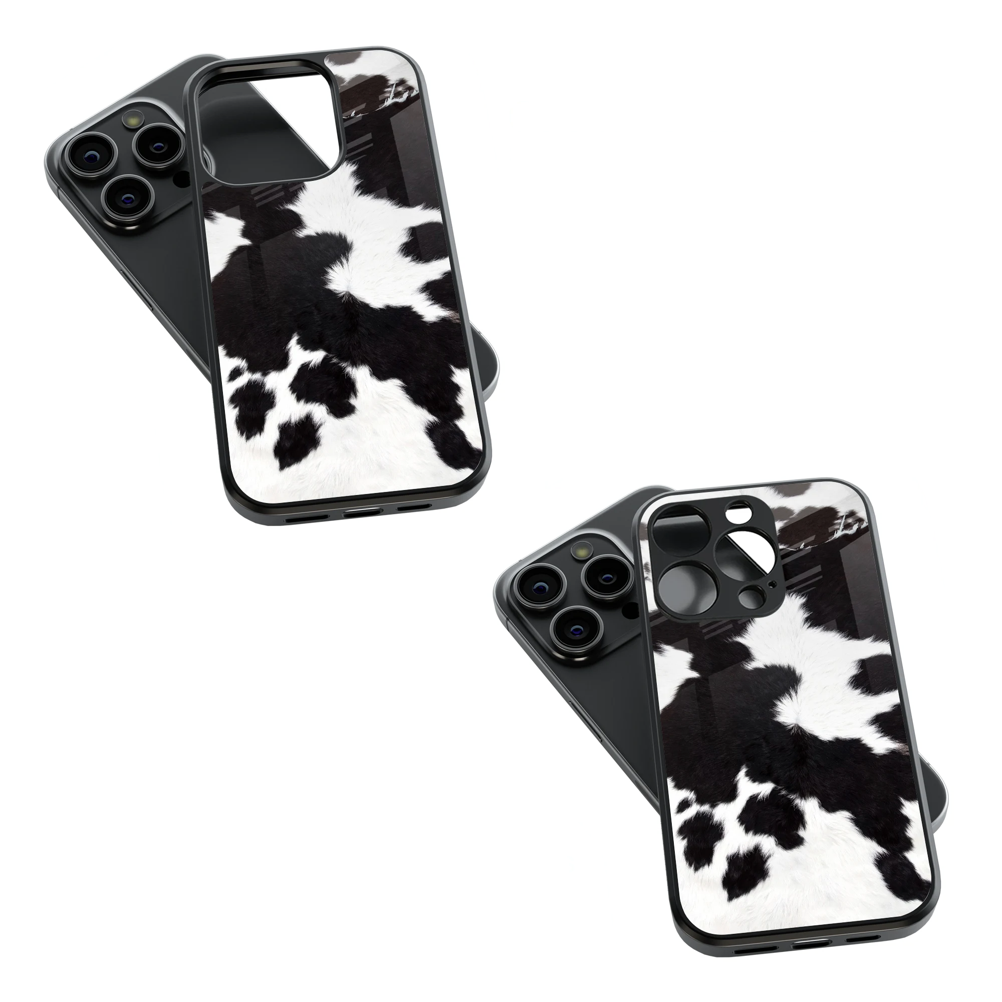 Trendy Glass Back Mobile Case for iPhone, Samsung, Redmi, OnePlus, Google Pixel, Motorola