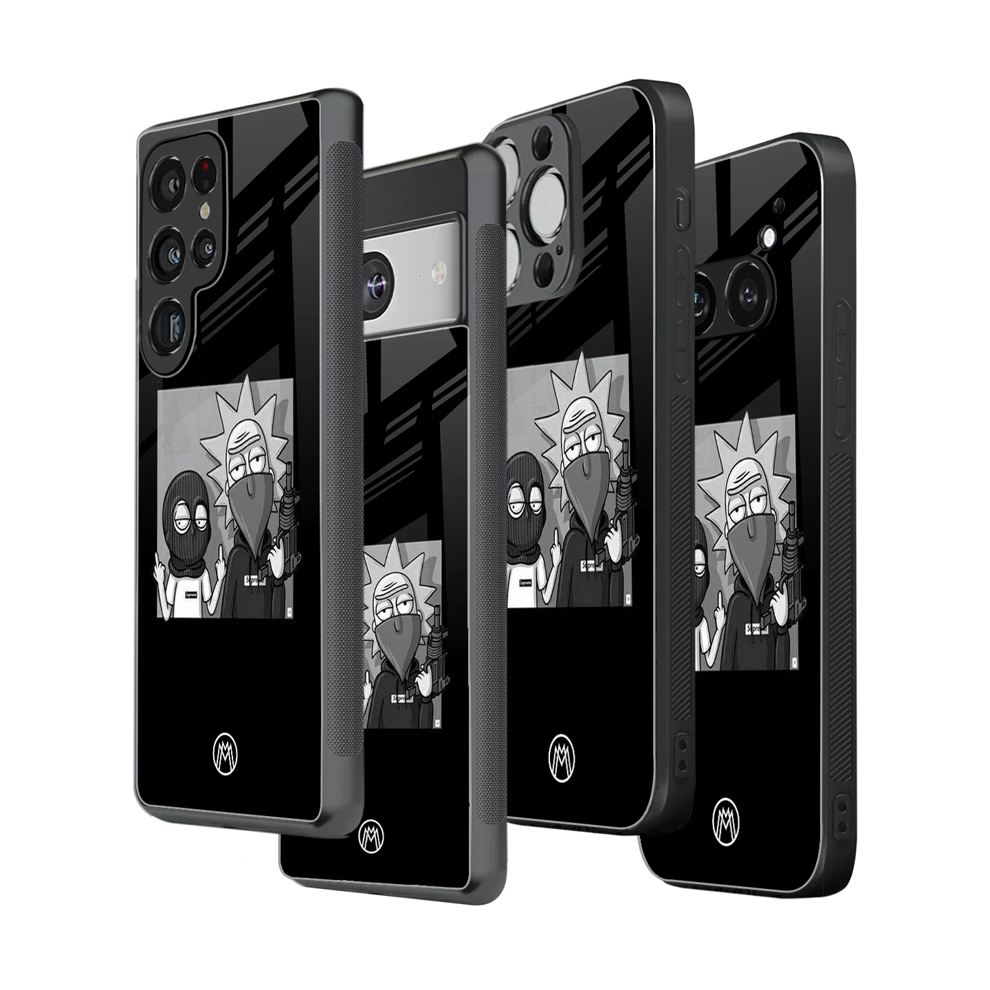 Stylish Glass Back Case for All Smartphones iPhone, Samsung, OnePlus, Pixel, Redmi, Oppo, Vivo, Motorola